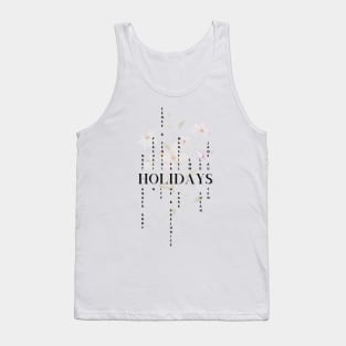 SUMMER HOLIDAYS - Jane Austen novels design Tank Top